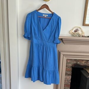 Double gauze short dress